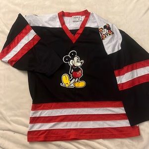 Genus Mickey Mouse jersey with rhinestones